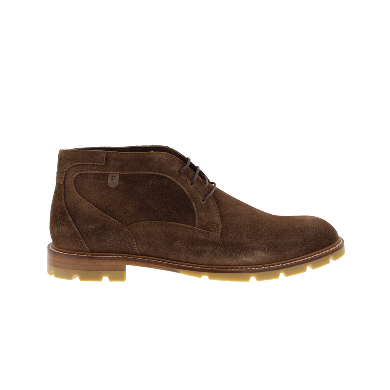 Floris Van Bommel veterschoenen cognac