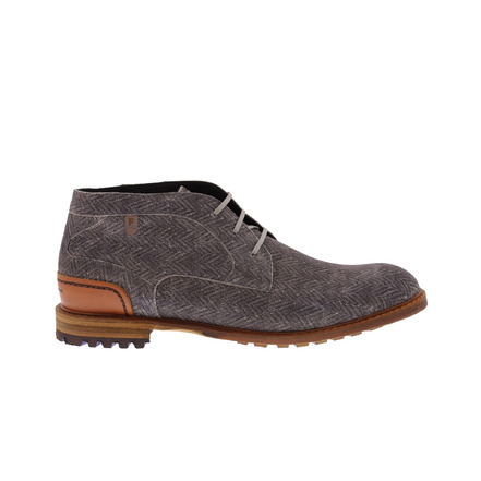 Floris Van Bommel veterschoenen taupe