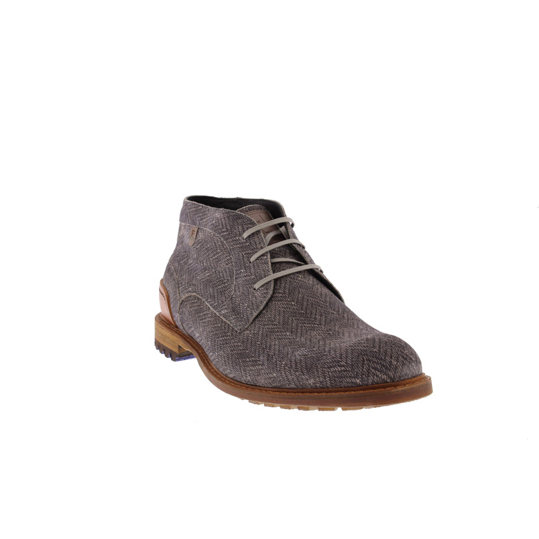 Floris Van Bommel veterschoenen taupe 2