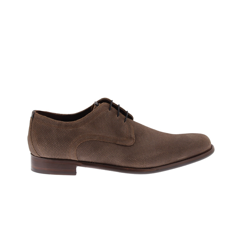 Floris Van Bommel veterschoenen taupe 1