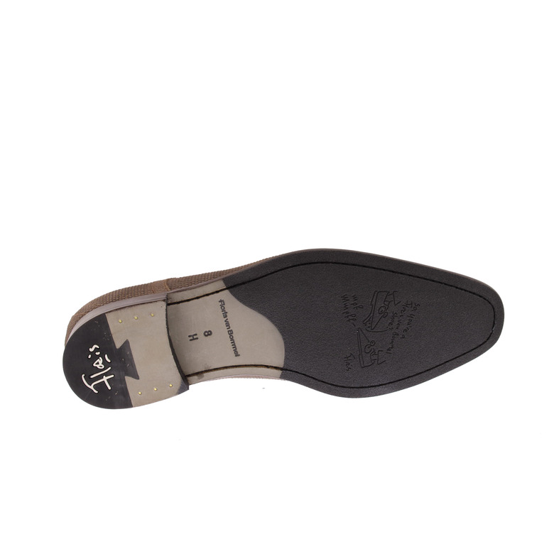 Floris Van Bommel veterschoenen taupe 5
