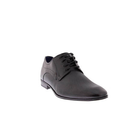Bugattishoes veterschoenen zwart