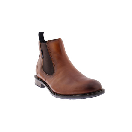 Bugattishoes hoge schoenen cognac