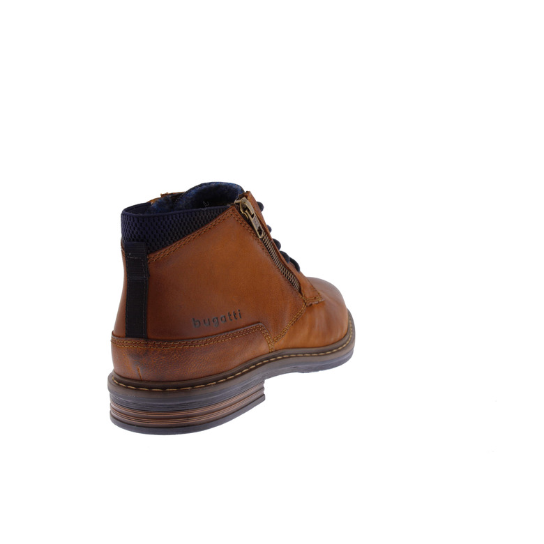 Bugattishoes chaussures hautes cognac 4