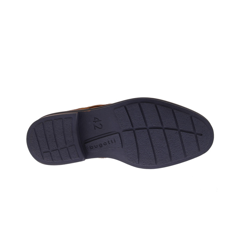 Bugattishoes chaussures hautes cognac 5