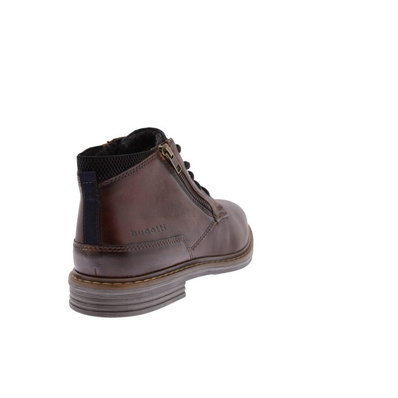 Bugattishoes chaussures hautes brun 4