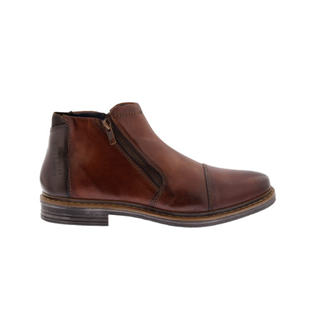 Bugattishoes hoge schoenen cognac