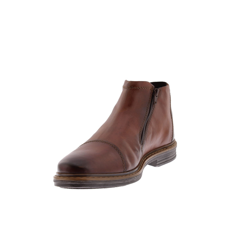 Bugattishoes chaussures hautes cognac 3