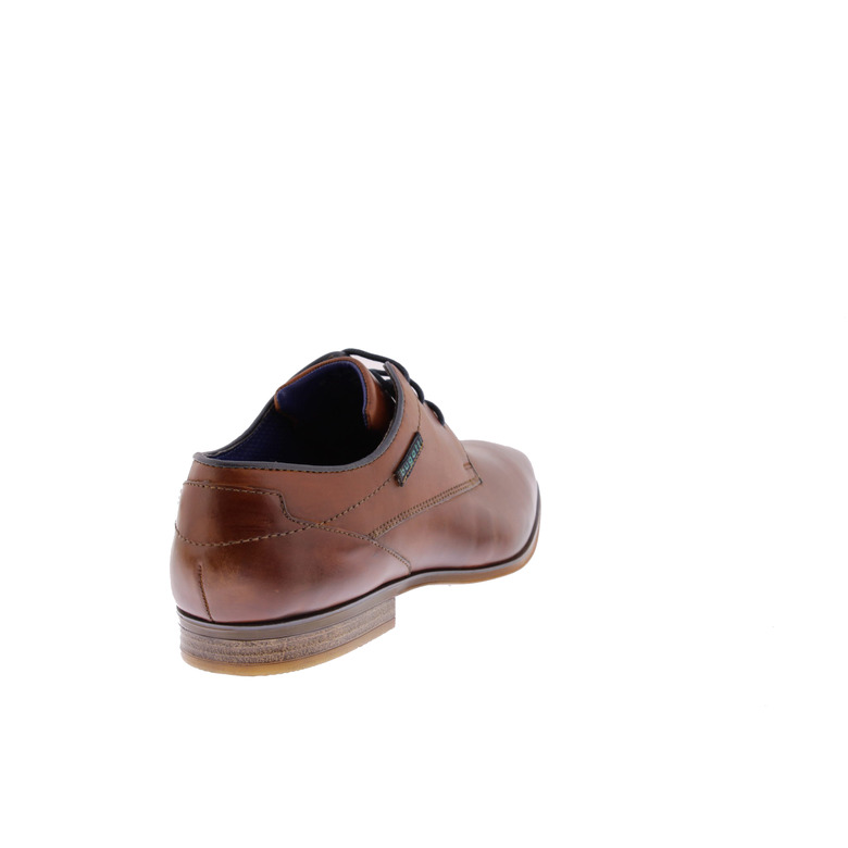 Bugattishoes veterschoenen cognac 4