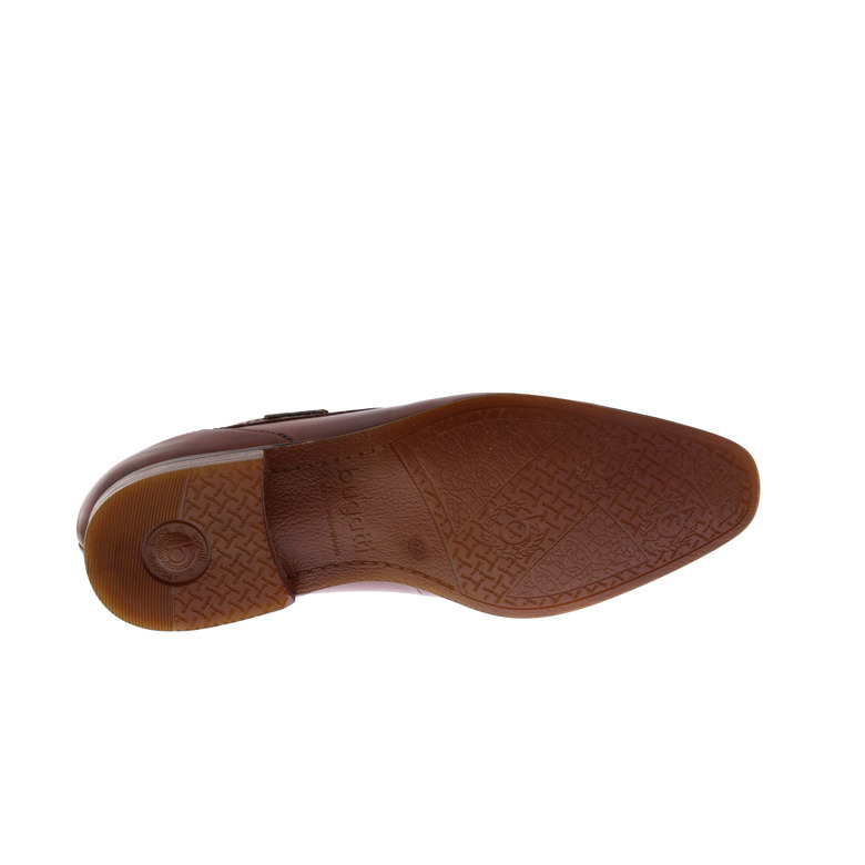 Bugattishoes veterschoenen cognac 5