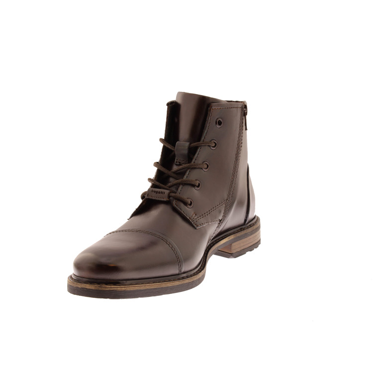 Bugattishoes chaussures hautes brun 3