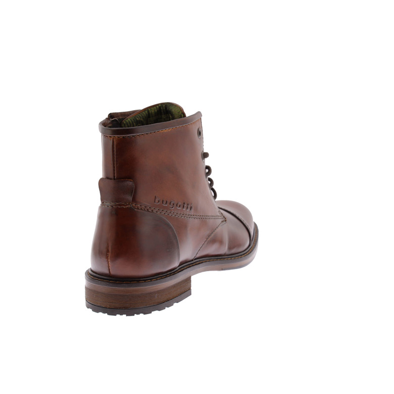 Bugattishoes chaussures hautes cognac 4