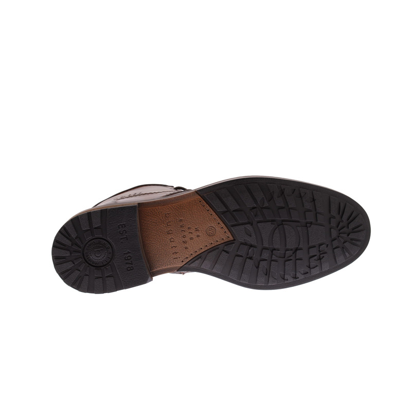 Bugattishoes chaussures hautes cognac 5