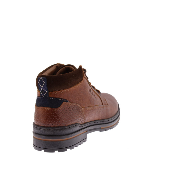 Australian hoge schoenen cognac 4