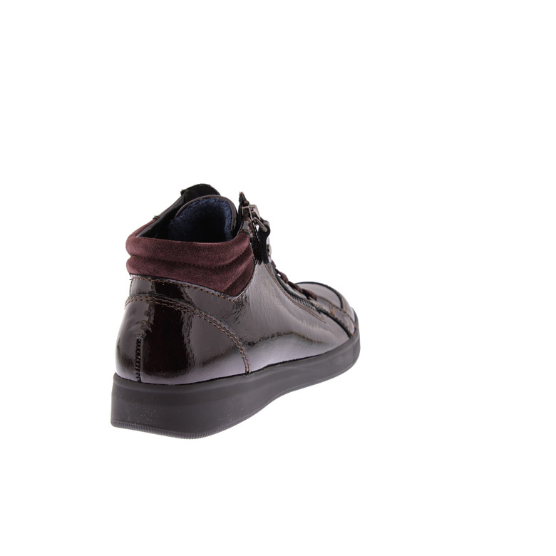Ara high shoes bordeaux 4