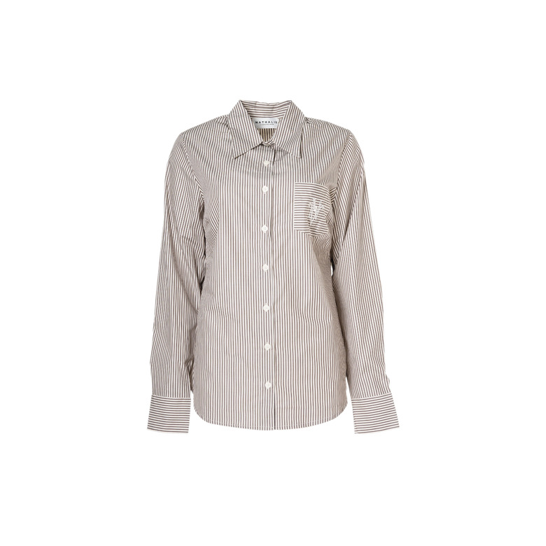 Nathalie Vleeschouwer bluse braun