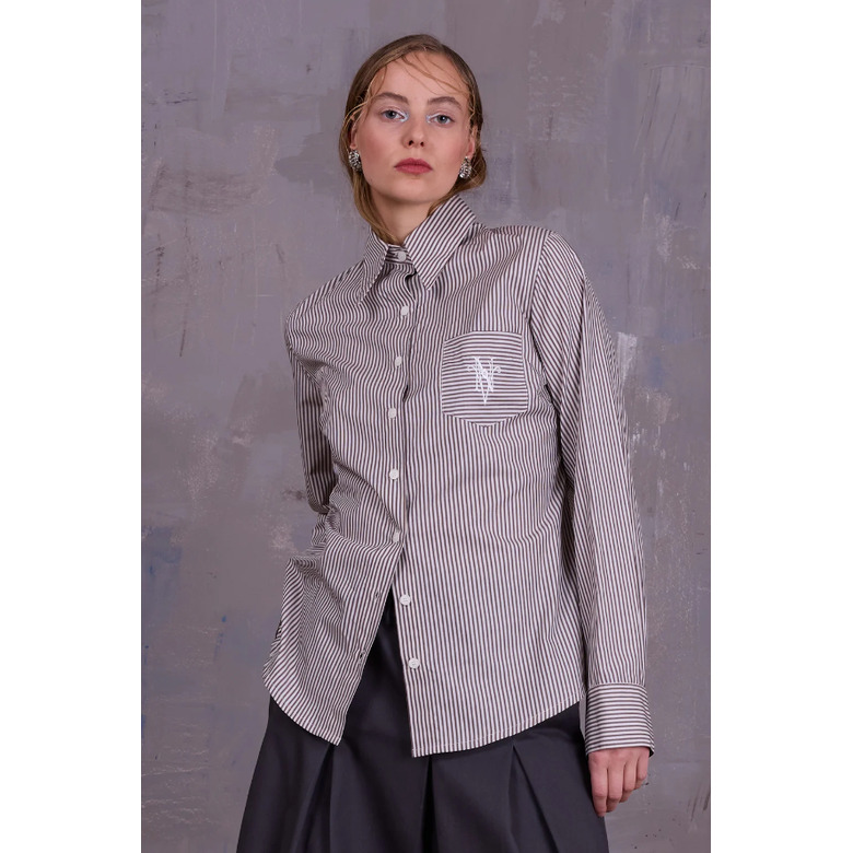 Nathalie Vleeschouwer bluse braun 2