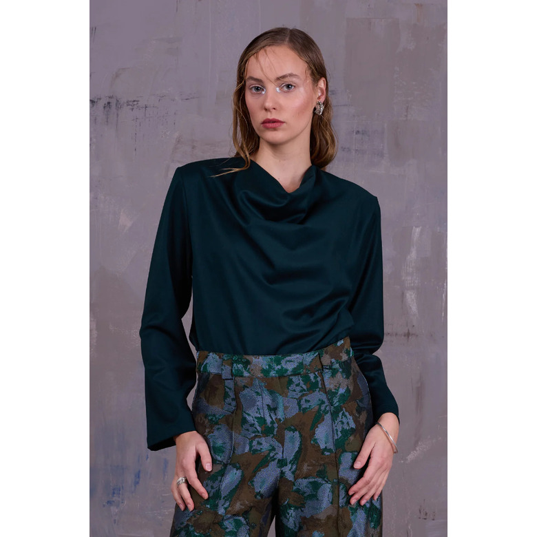 Nathalie Vleeschouwer blouse green 2