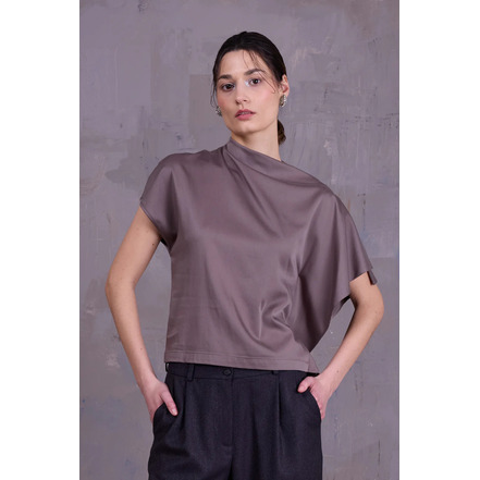 Nathalie Vleeschouwer bluse braun