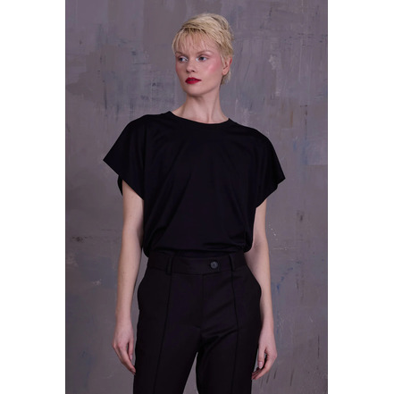 Nathalie Vleeschouwer bluse schwarz