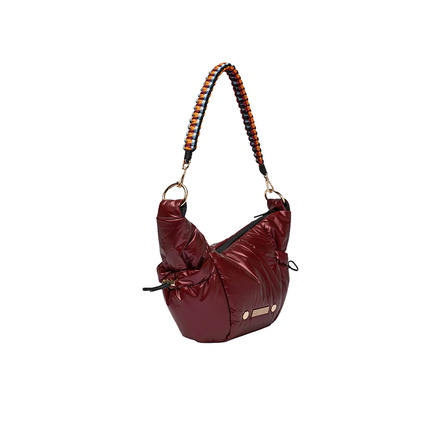 Clio Goldbrenner umhängetasche bordeaux