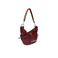 Clio Goldbrenner sac bandoulière bordeaux 2