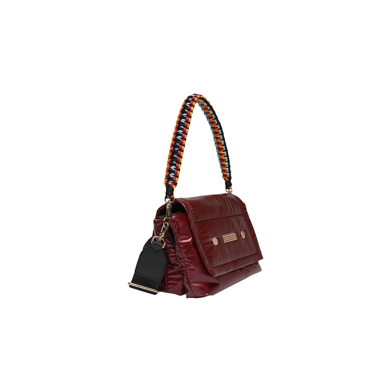 Clio Goldbrenner sac bandoulière bordeaux 2
