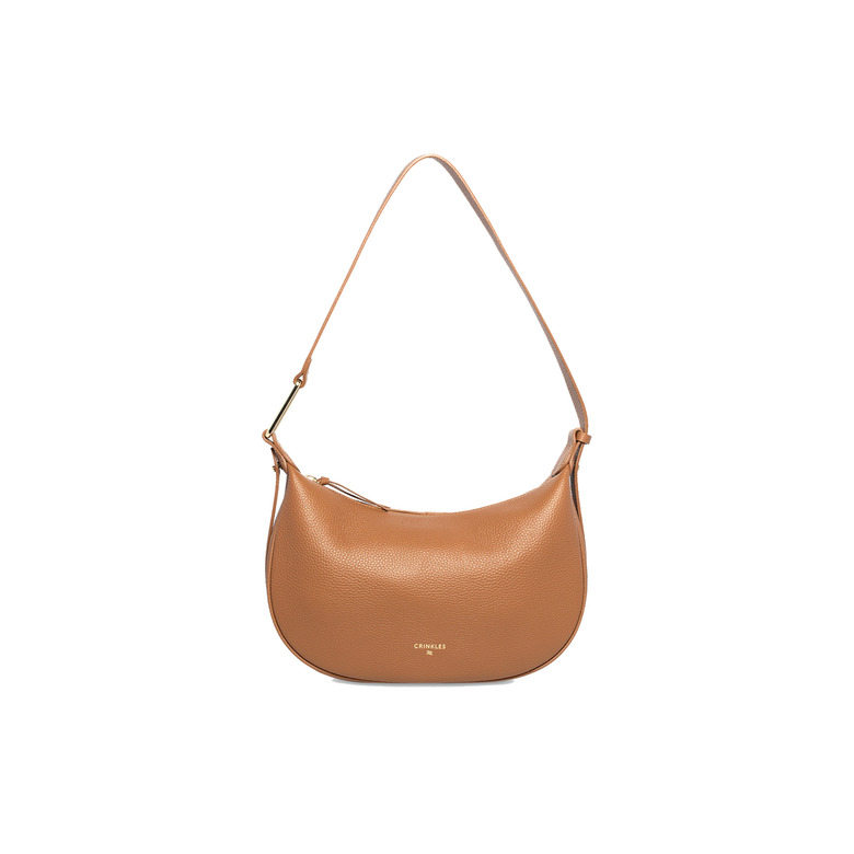 Crinkles Sibel schultertasche camel
