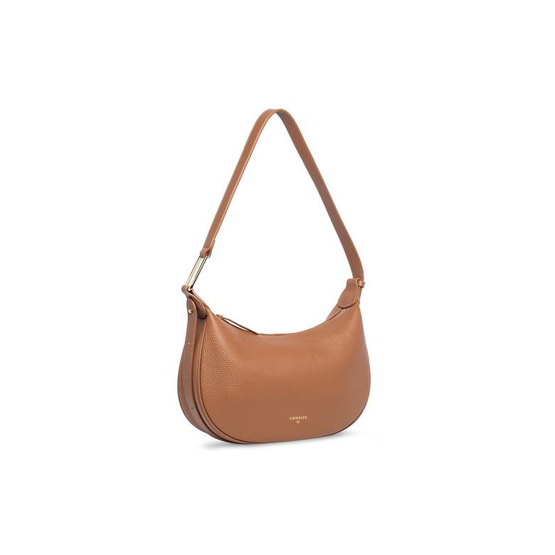 Crinkles Sibel schultertasche camel 2
