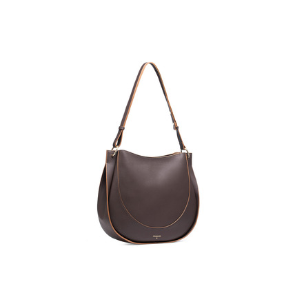 Crinkles Sibel shoulder bag brown