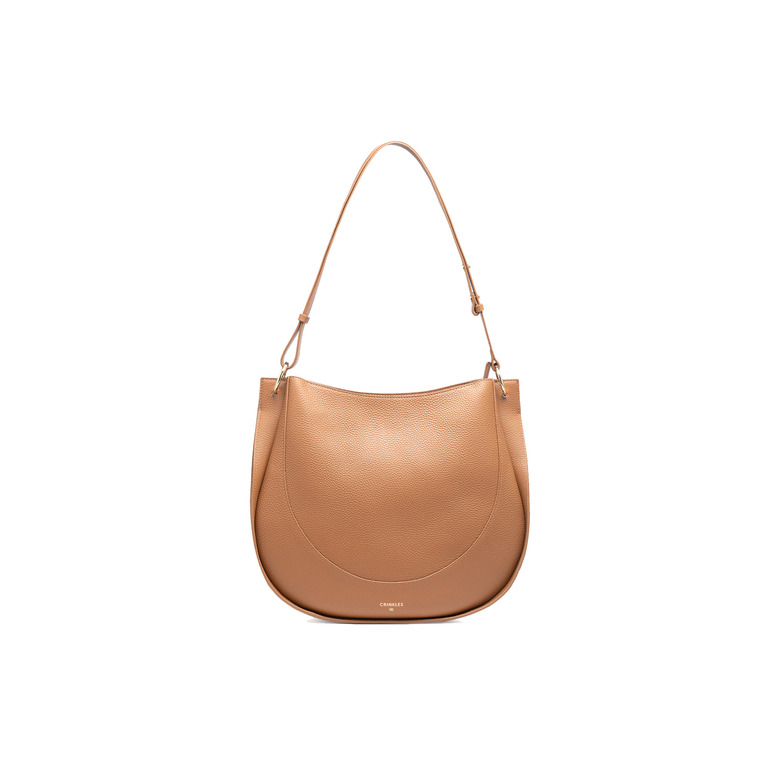 Crinkles Sibel schultertasche camel