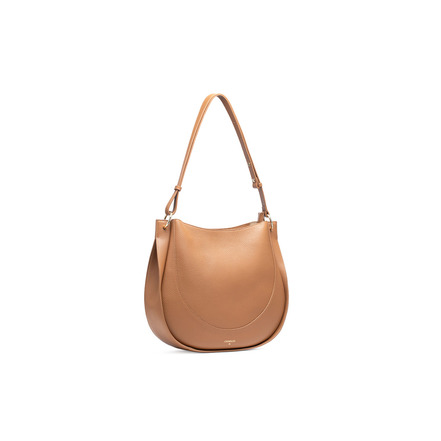 Crinkles Sibel shoulder bag camel