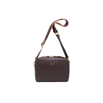 Crinkles Sibel crossbody bruin