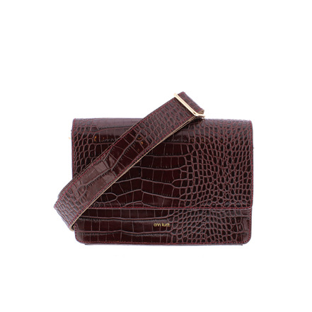 Ann Kurz crossbody bordeaux
