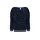 Dame Blanche sweater blau 1