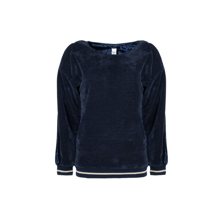 Dame Blanche sweater blau 1