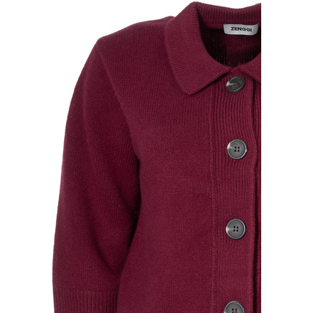 Zenggi cardigan bordeaux