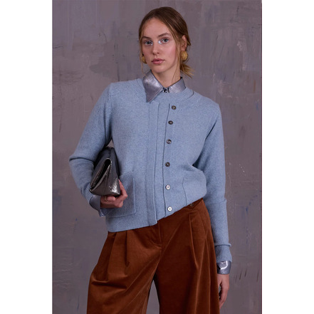 Nathalie Vleeschouwer cardigan blauw