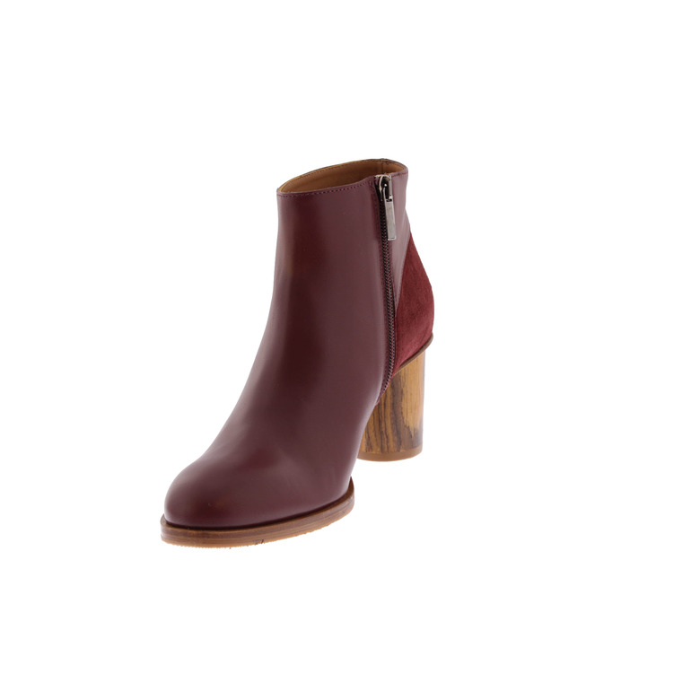 Atelier Content ankle boots bordeaux 3