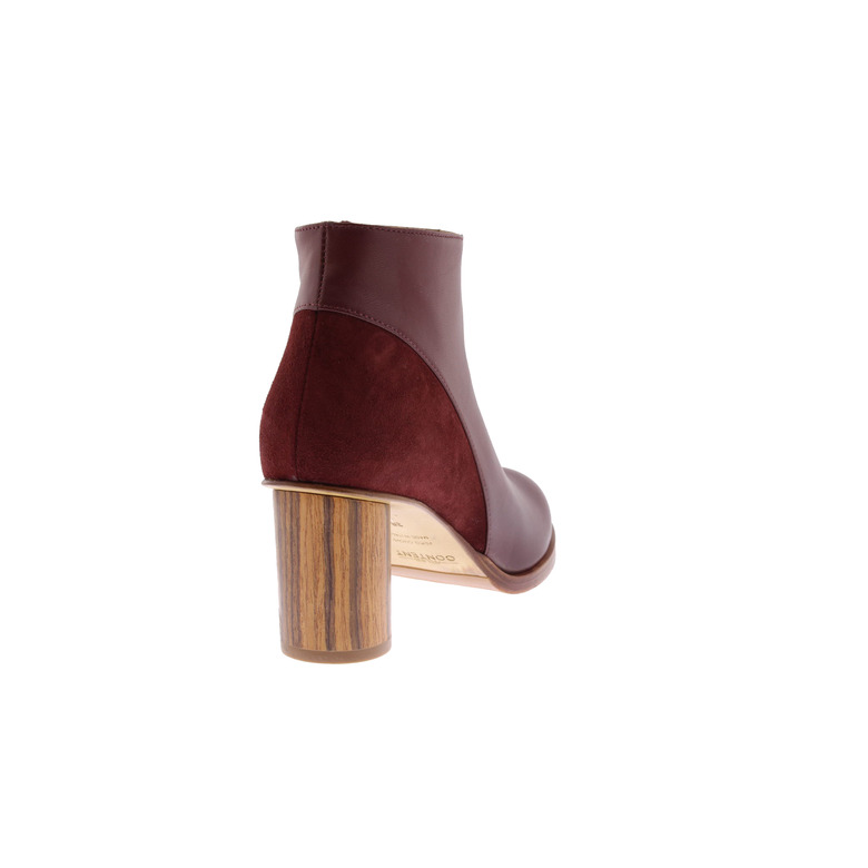 Atelier Content ankle boots bordeaux 4
