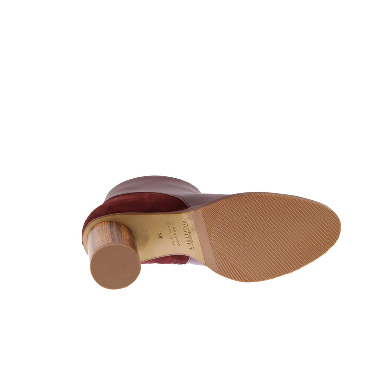 Atelier Content ankle boots bordeaux 5