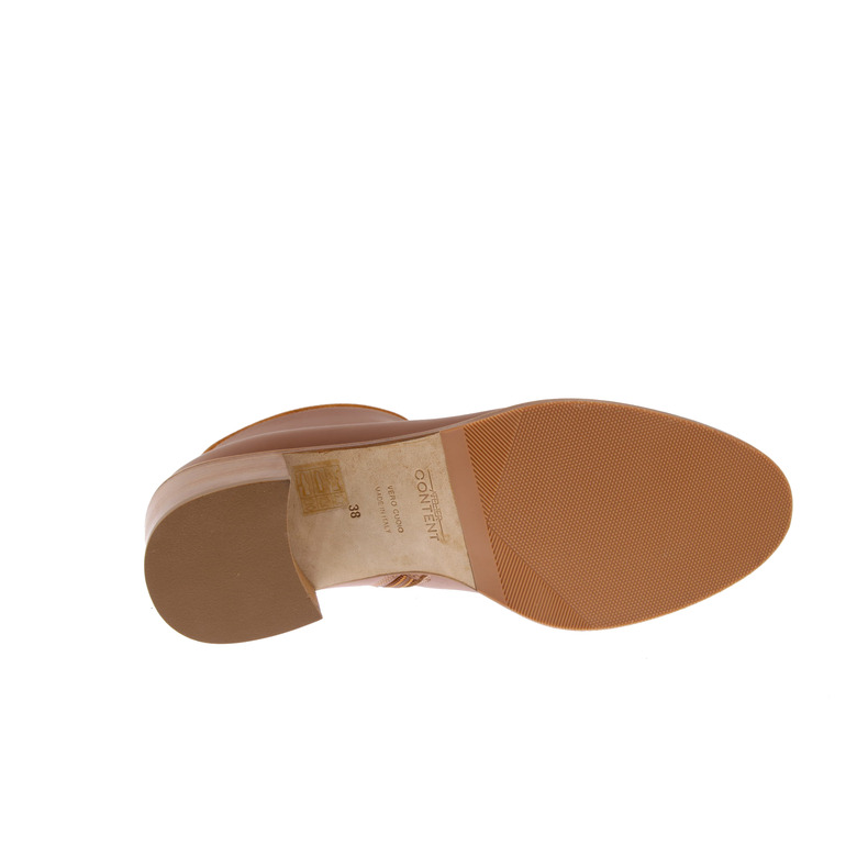 Atelier Content ankle boots cognac 5