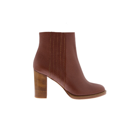 Atelier Content ankle boots cognac