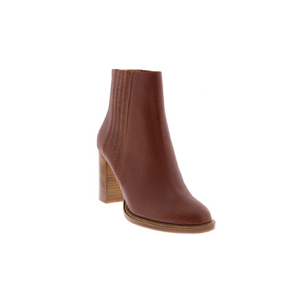Atelier Content ankle boots cognac