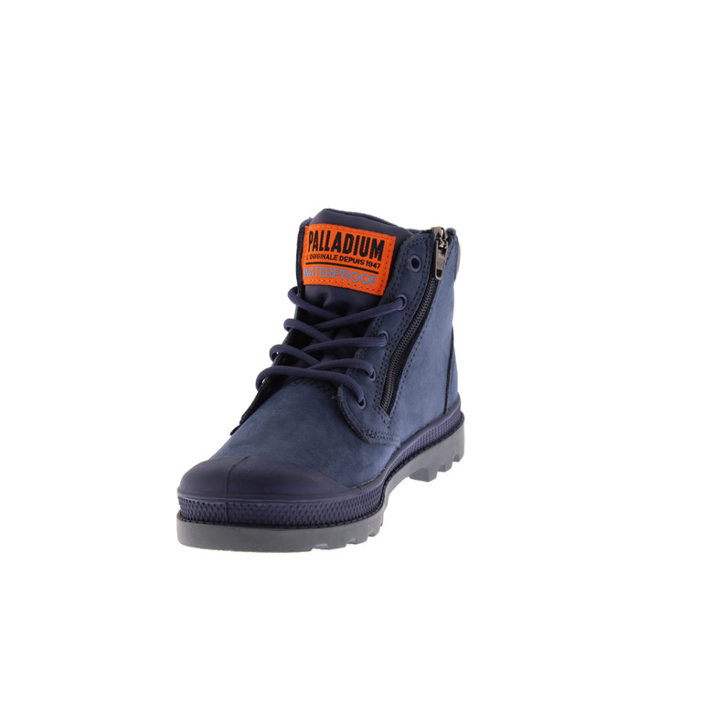 Palladium hoge schoenen blauw 3