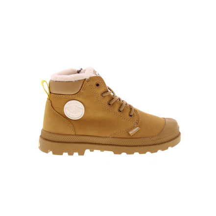 Palladium hoge schoenen camel