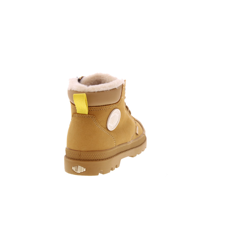 Palladium hoge schoenen camel 4