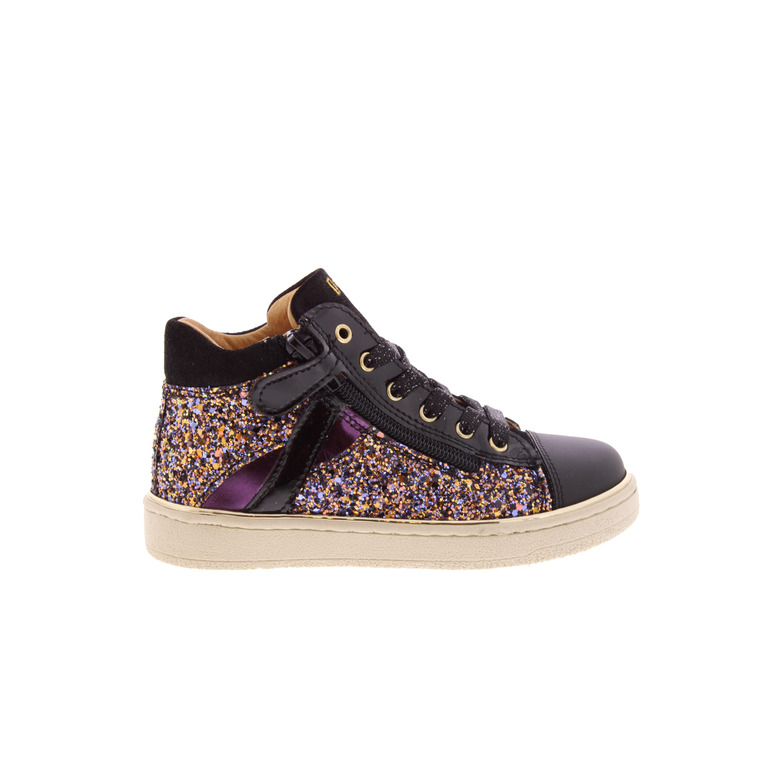 Babybotte hoge schoenen zwart 1