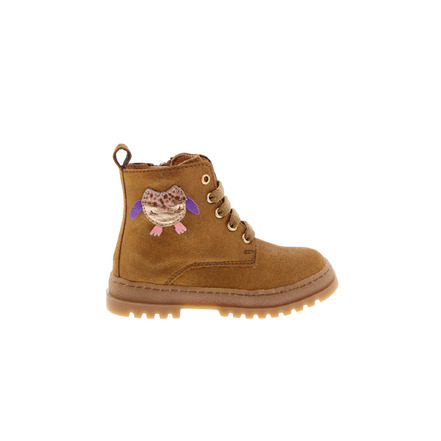 Fr hoge schoenen cognac