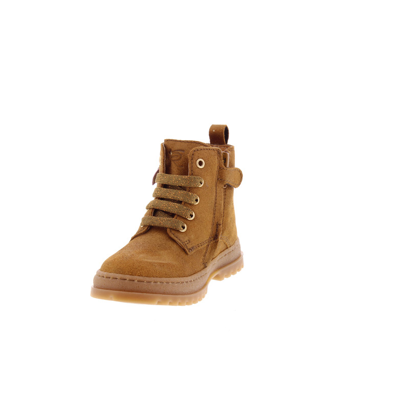 Fr hoge schoenen cognac 3